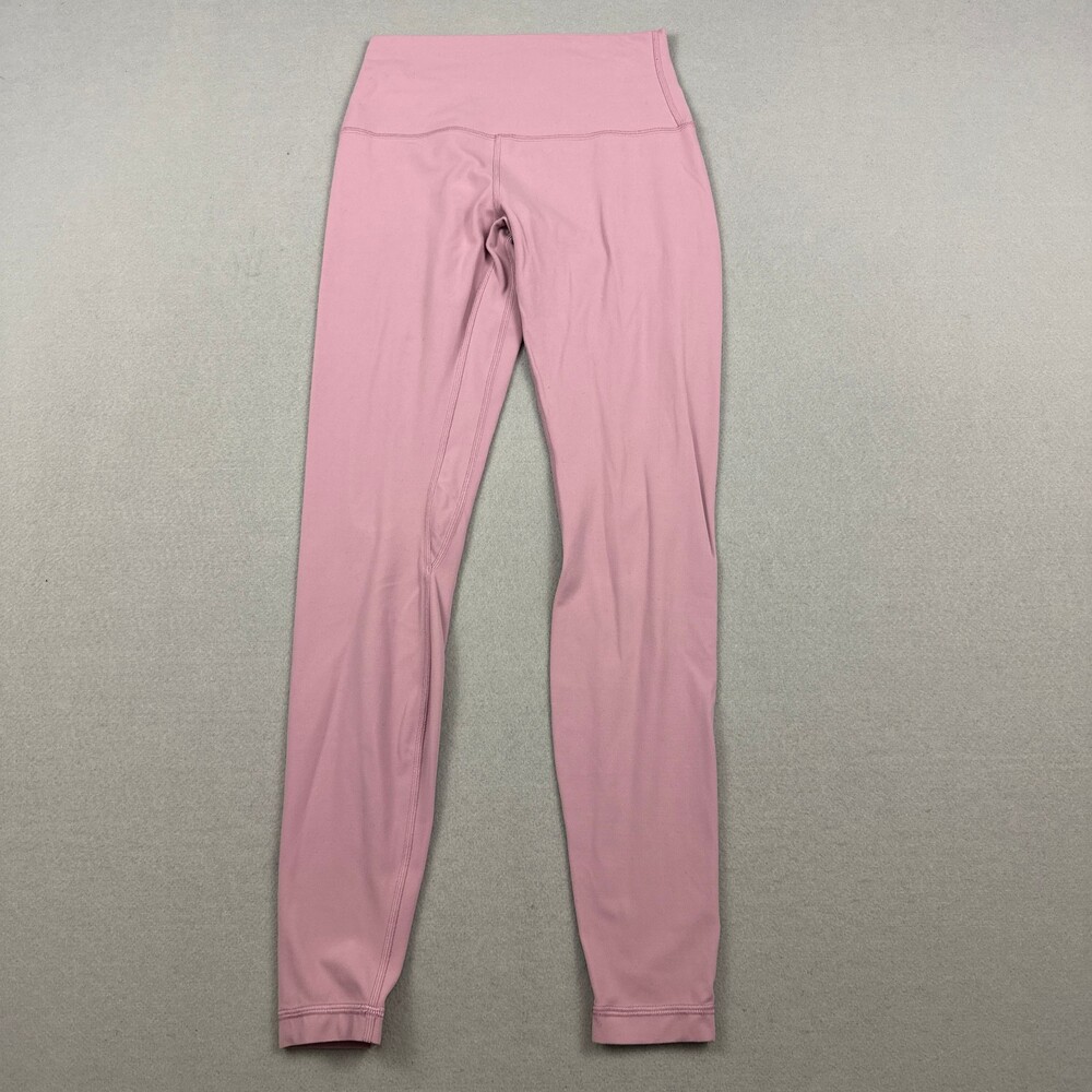 Lululemon Pants Women 6 Pink Taupe Align Jogger High Rise Stretch Lounge Yoga